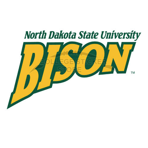 Personal North Dakota State Bison Iron-on Transfers (Wall Stickers)NO.5607